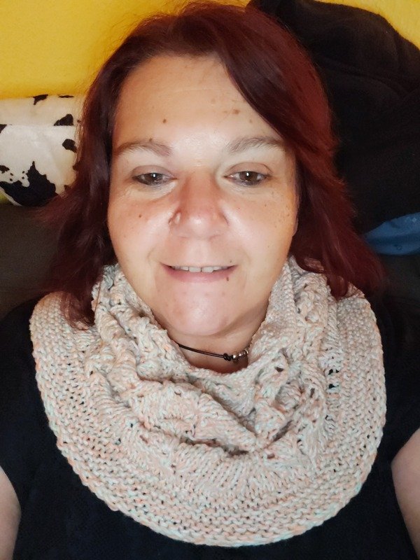 Sunny Leaves, gestrickter Cowl