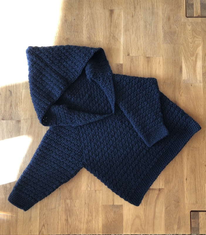 - BECCA - Kuschelhoodie Pullover, Kapuzenpullover, Pulli in allen Größen häkeln, Raglan, Pullover, unisex