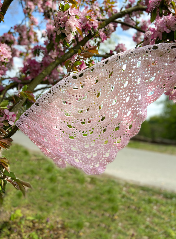 Tuch Sommervirus häkeln