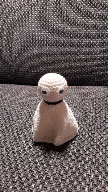 Habe den Kopf geschlossen und mit Füllwatte gestopft.