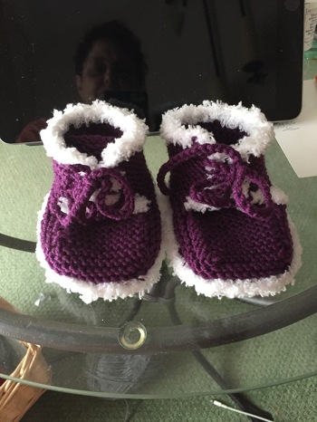 Die habe ich mal eben zwischendurch gestrickt. Die Anleitung Ist sehr gut und verständlich geschrieben und lässt sich gut nacharbeiten. 🥰