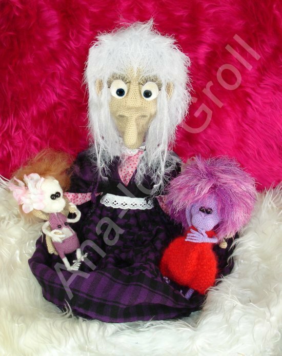 081DE Häkel- und Nähanleitung Zauberhexe - Amigurumi PDF Astashova CP