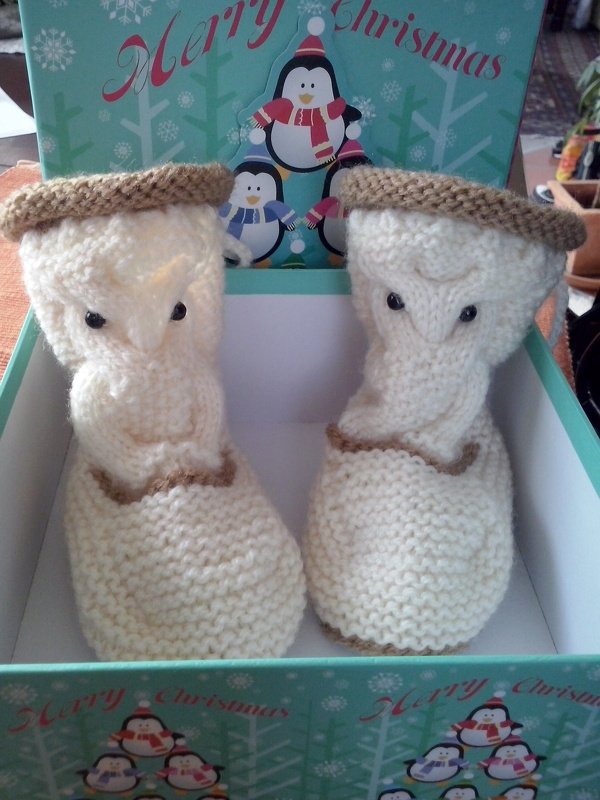 Strickanleitung Babystiefelchen "Eularia" in 4 Größen