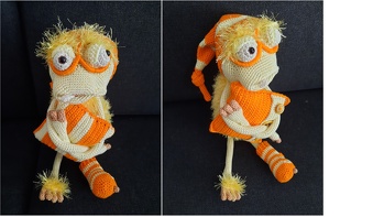 Das Nachhäkeln hat mir so viel Freude bereitet, dass ich kaum in der Lage war, die Nadel aus der Hand zu legen. Von wegen 