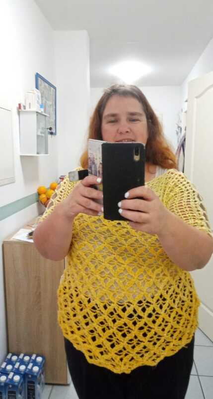 Häkel-Wende-Shirt SOMMERHIT (Gr. S/M, L/XL)