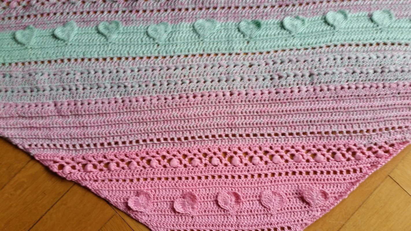 Häkeltuch "Amore Mio"