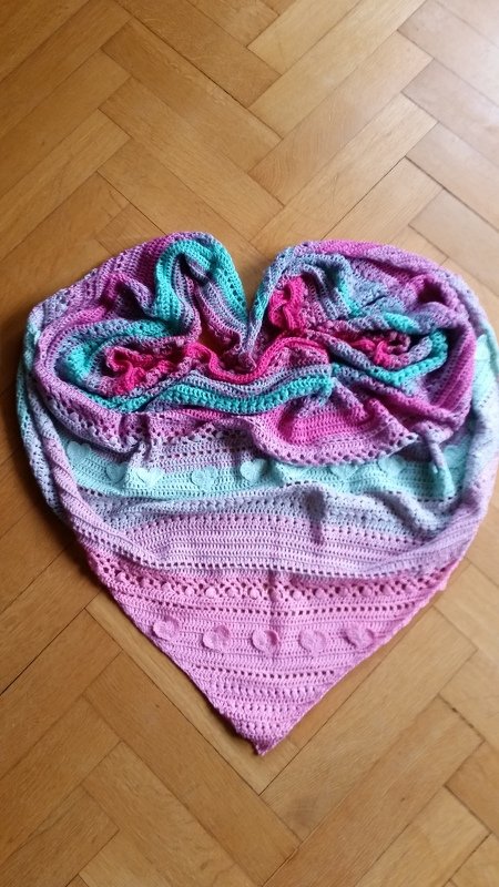 Häkeltuch "Amore Mio"