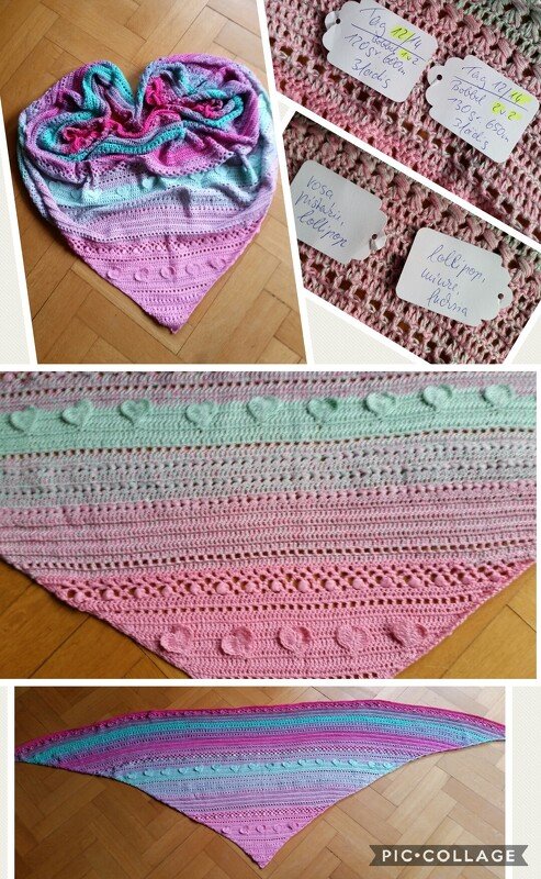 Häkeltuch "Amore Mio"