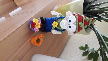 Gartenzwerg Pauli - Häkelanleitung