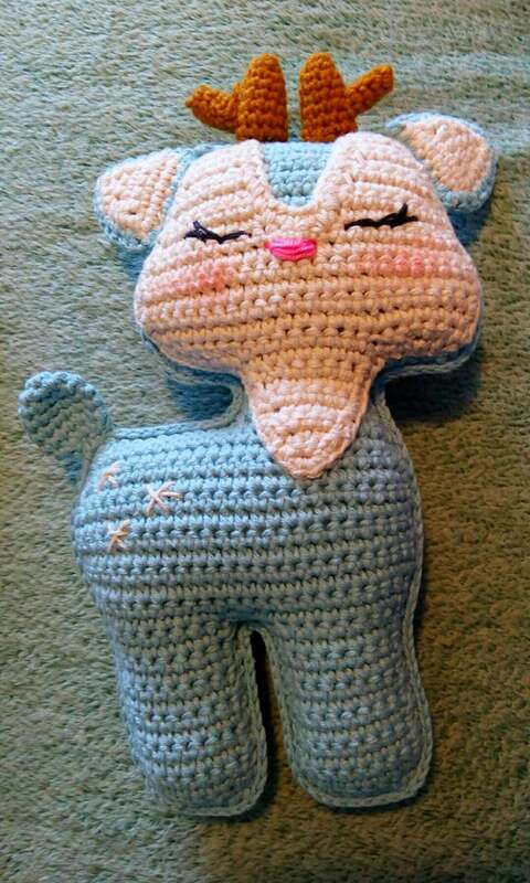 Niedliche Rehe häkeln