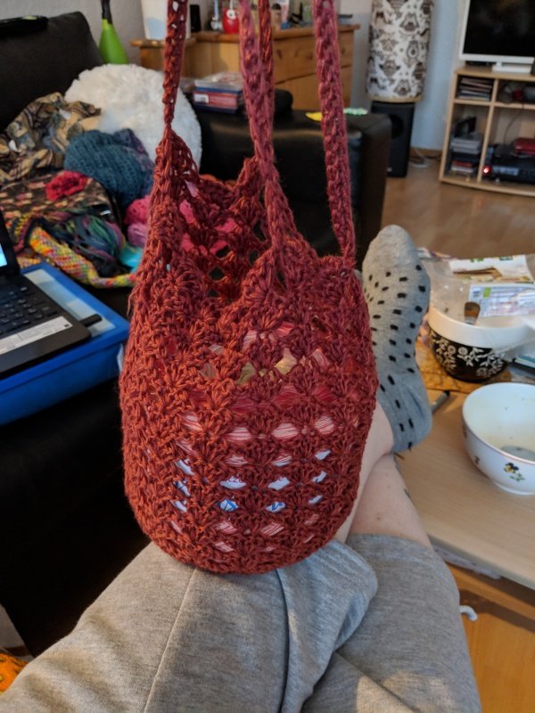 Häkelanleitung Bobbel Tasche