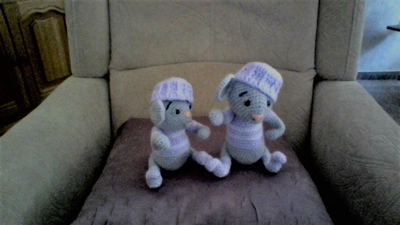 Häkelanleitung Amigurumi / Maus-Junge Joey