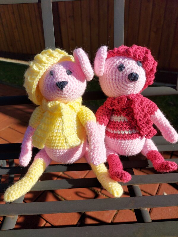 Häkelanleitung Amigurumi / Maus-Junge Joey