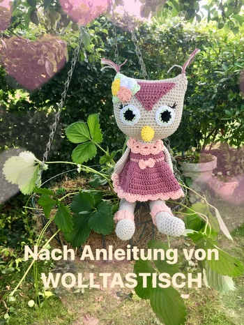 Bis auf das viel zu kurze Röckchen ( habe mich irgendwie verzählt oder so) einfach eine top anleitung.