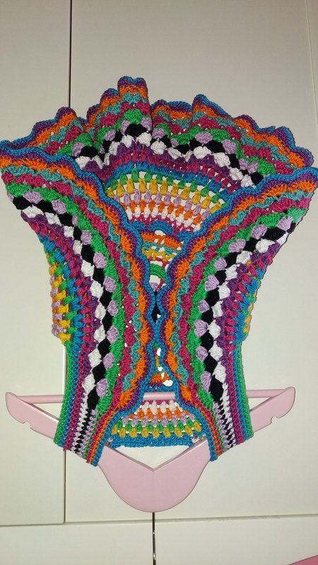 Kreisjacke Fancy - Häkelanleitung