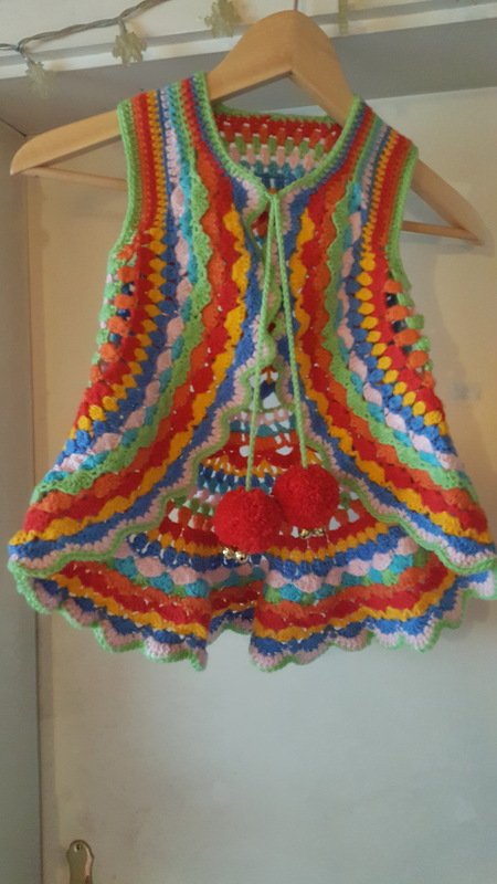 Kreisjacke Fancy - Häkelanleitung