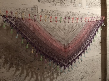 Es ist ein wunderbares Tuch geworden!