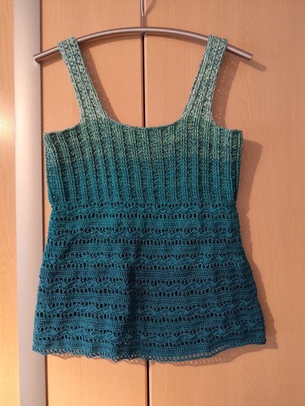 Häkelanleitung Tunika/ Kleid "Wellenbrecher"