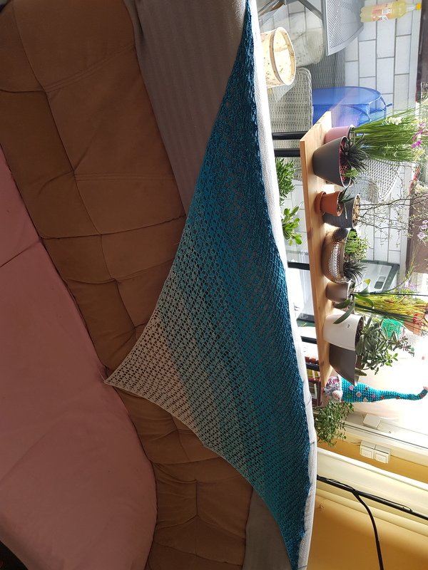 Sunrise Dreieckstuch – Twister