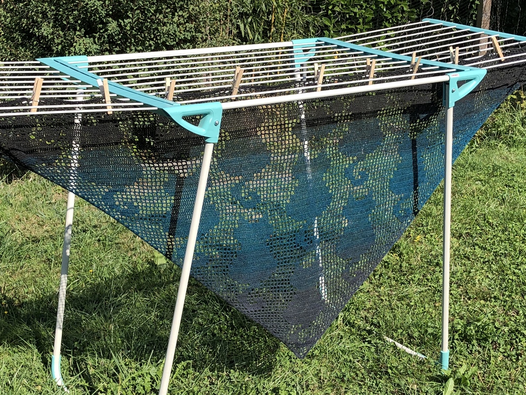 Dreieckstuch &quot;Black Cats&quot;