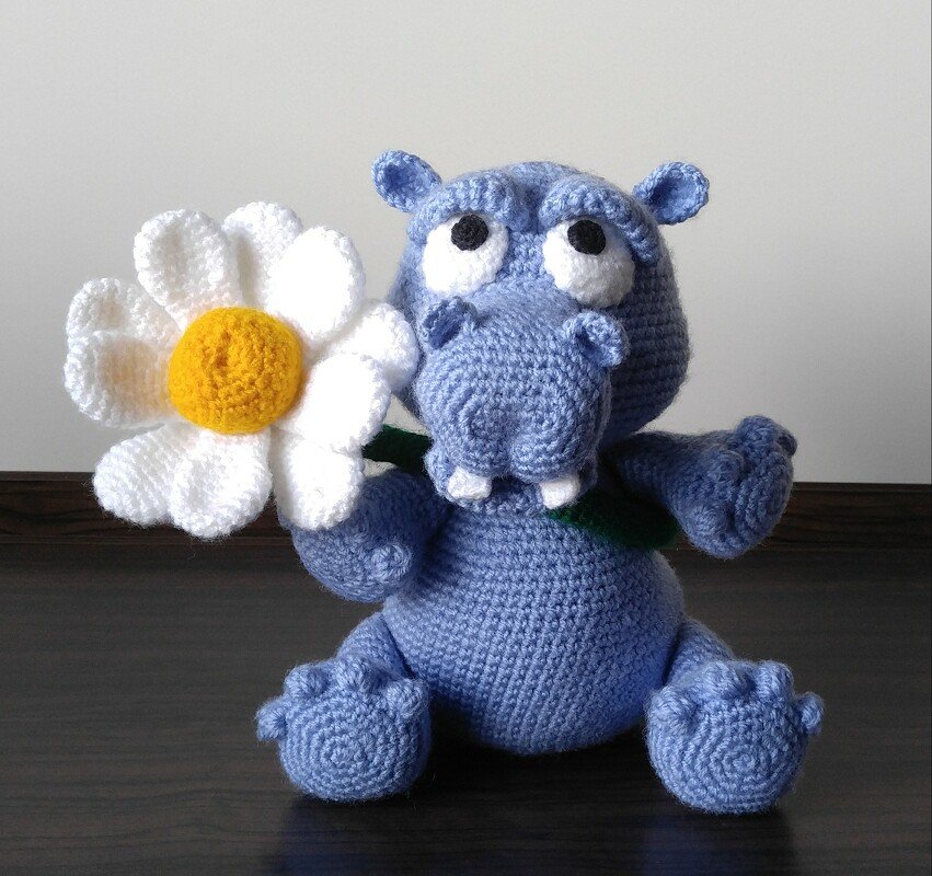 Crochet Pattern " Lovely Hippo"