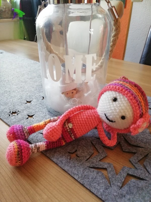 Häkelanleitung Mond Männchen 2.0