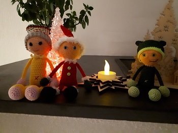 Häkelanleitung Mond Männchen 2.0