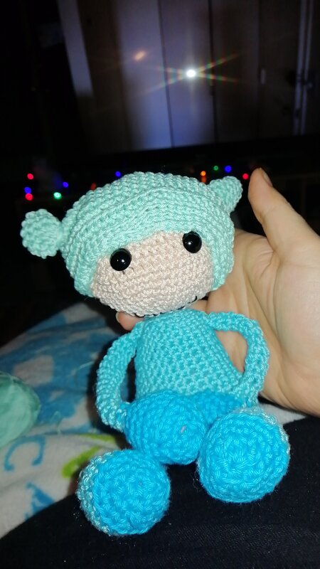 Häkelanleitung Mond Männchen 2.0