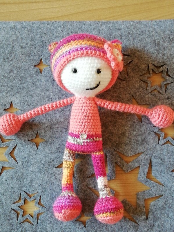 Häkelanleitung Mond Männchen 2.0