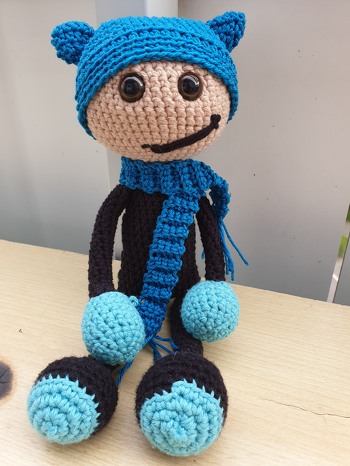 Auch bei uns gab es ein Mondmännchen. Meine Tochter ist glücklich. Eine super Anleitung, das kleine 