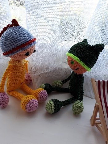 Häkelanleitung Männchen Kollektion 1 Erweiterung