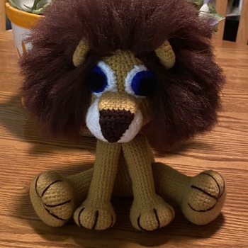 Jack turned out amazing! As you can see his mane is definitely fluffier but he was made as a gift and I couldn’t be happier with the response I received from the recipient!