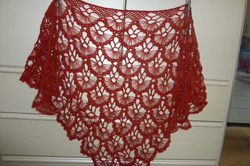 Hier ist mein Probestück ,man muß gut aufpassen,aber das Ergebniss ist wunderschön