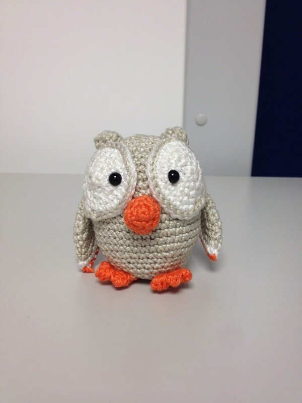 Häkelanleitung Eule Billy