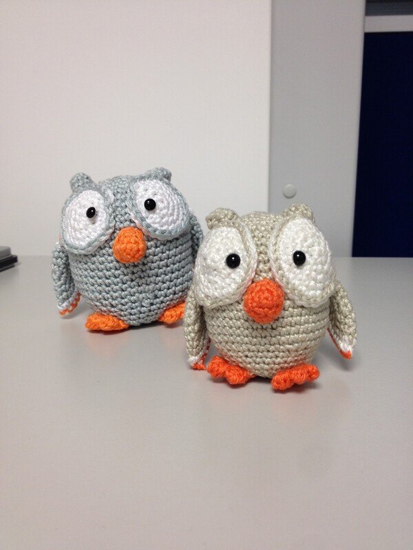 Häkelanleitung Eule Billy