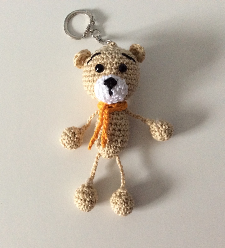 Häkelanleitung - Taschenbaumler Bärchen Björn