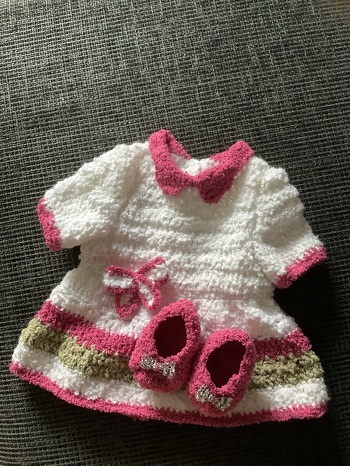 Bis auf die Schuhe hat alles gut geklappt. Bei den Schuhen habe ich improvisiert.