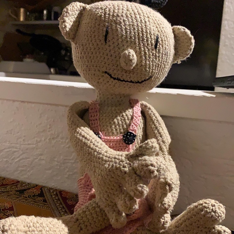 Crochet Pattern Little Yogi - "Der Kleine Yogi" (c)