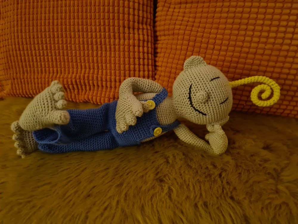 Crochet Pattern Little Yogi - &quot;Der Kleine Yogi&quot; (c)
