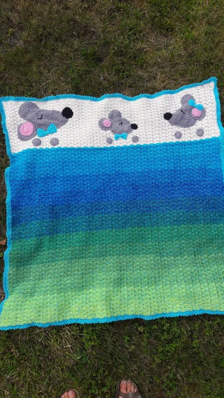 Babydecke Lilly - Häkelanleitung