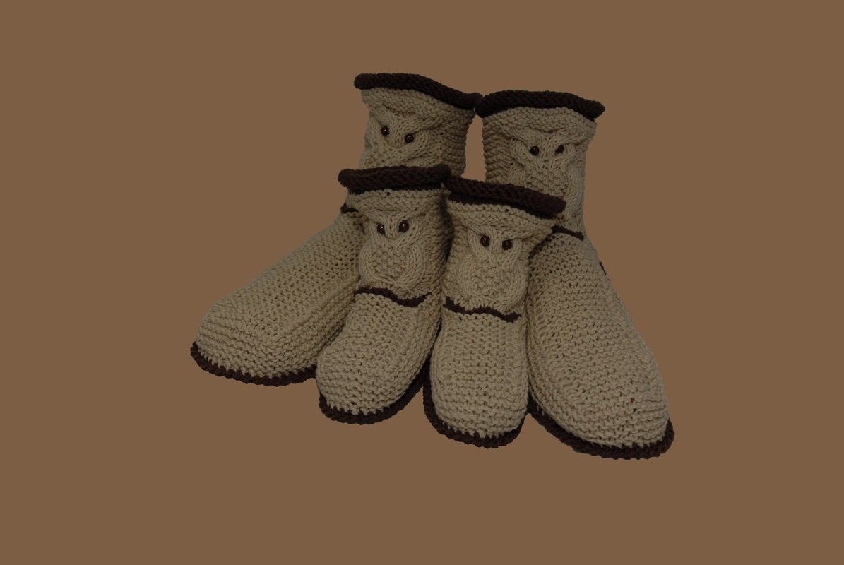 Strickanleitung Haussocken "Eularia" - Größe 20 bis 41