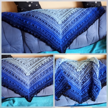 Eine tolle Anleitung hat zu diesem Tuch 