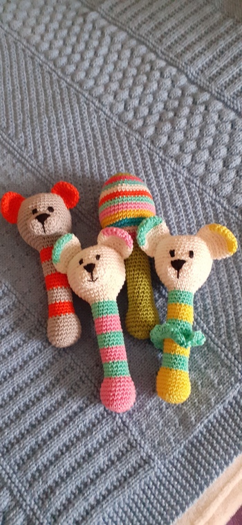 Schöne Anleitung für Restewolle