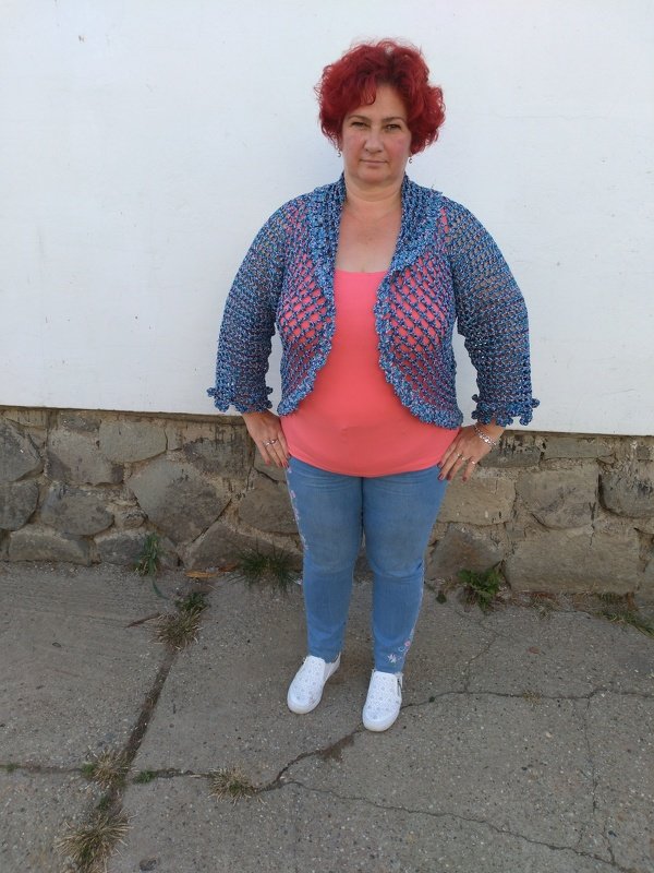 Bolero Jäckchen "Koralle"