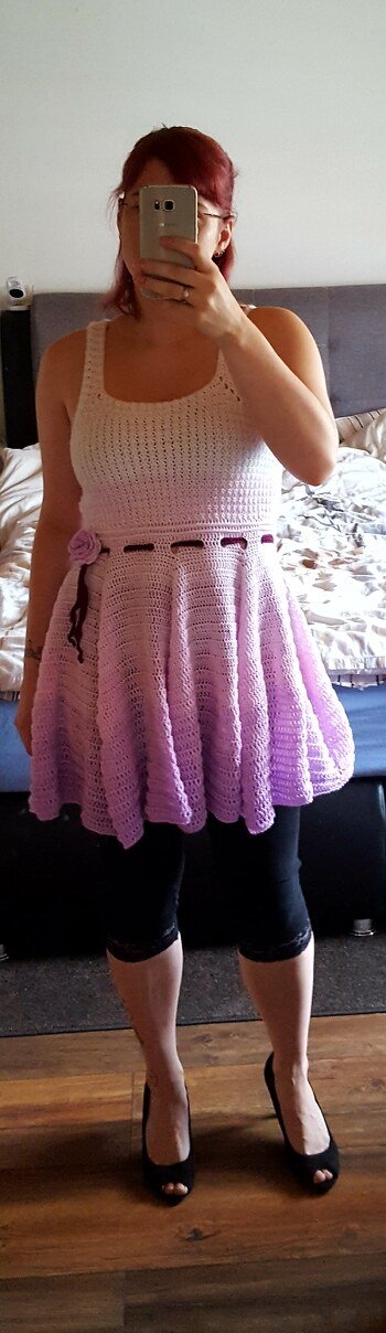 Ich durfte die aichaa Probe häkeln und finde sie einfach nur super ???? hatte keine Probleme beim häkeln und sie war auch schon nach etwas über einer Woche fertig ☺
An jede Größe anzupassen und man häkelt einfach so lange wie es einem gefällt ????