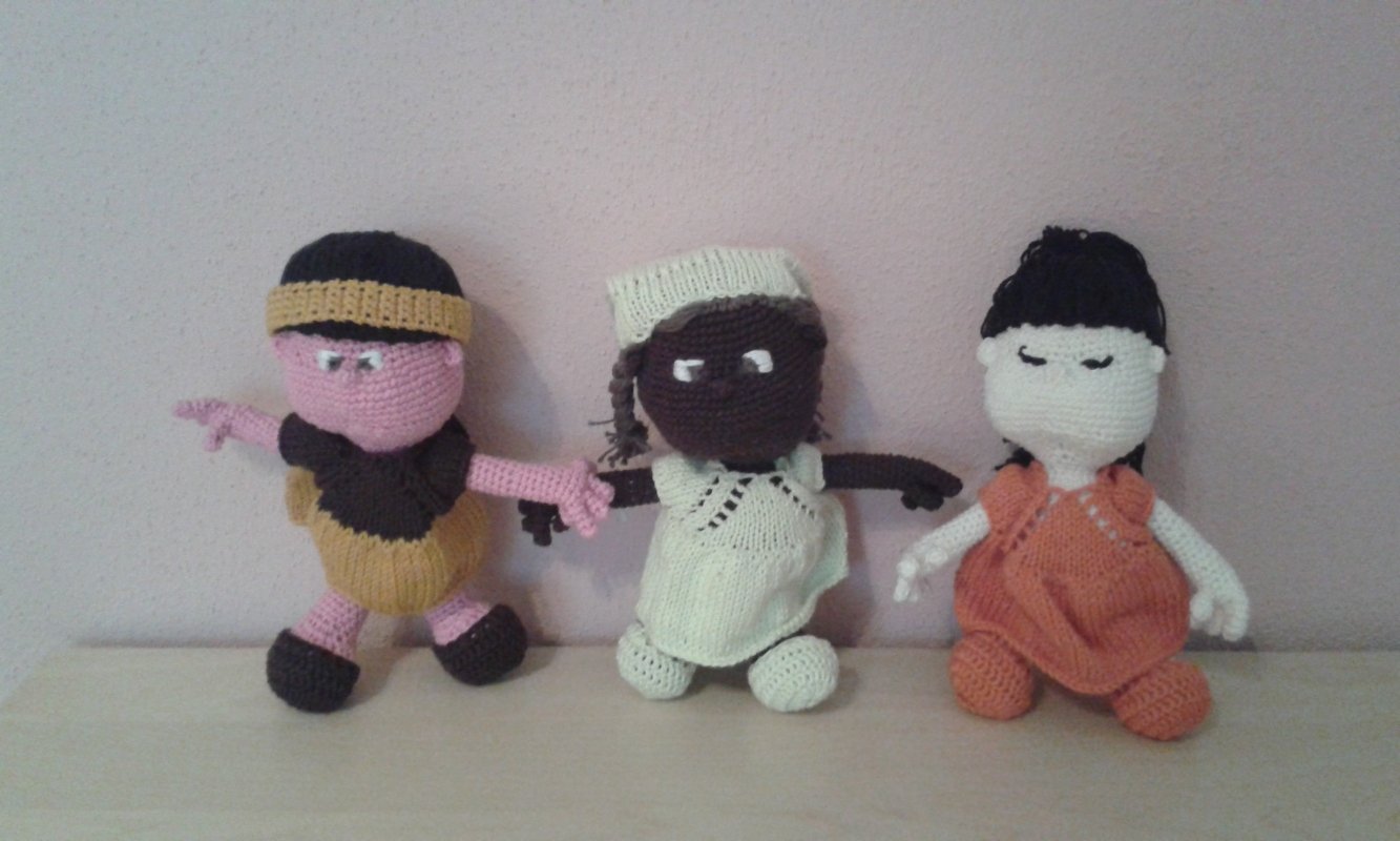Häkelanleitung Puppen 5 in 1