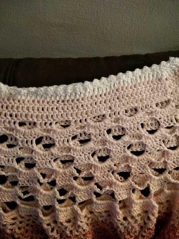 Häkeln / Poncho "Heike" / Größe S-XXL