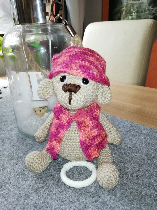 Teddy Bär SUMMERBOY mit Ballonmütze Jacke und Kapuzenjacke