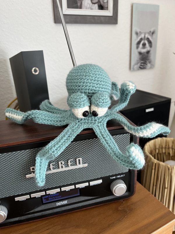 Häkelanleitung Kleine Krake