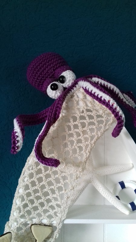 Häkelanleitung Kleine Krake